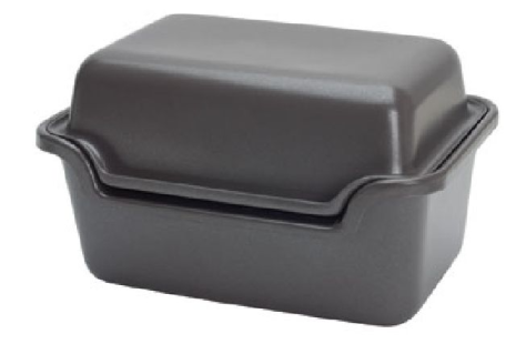 Curver aardappelschilbak zilver 401x290x245