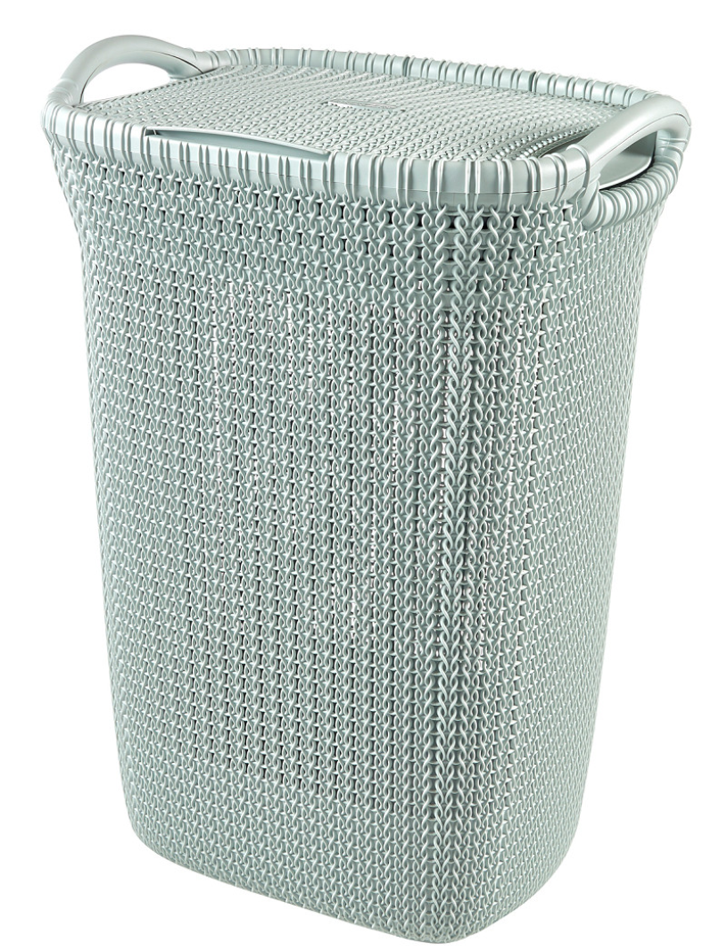 Curver wasbox Knit 57L misty blue