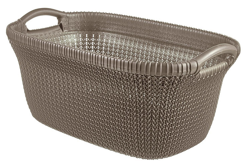 Curver wasmand Knit 40L harvest brown