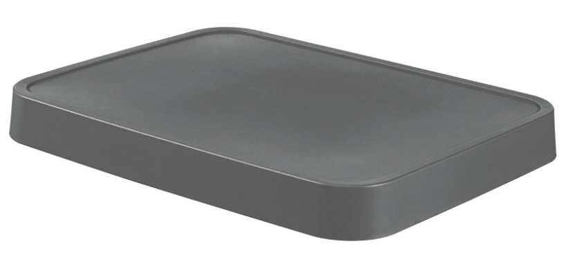 Curver infinity deksel (11-17L) grijs 100% recycled