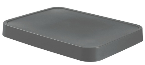 Curver infinity deksel (11-17L) grijs 100% recycled