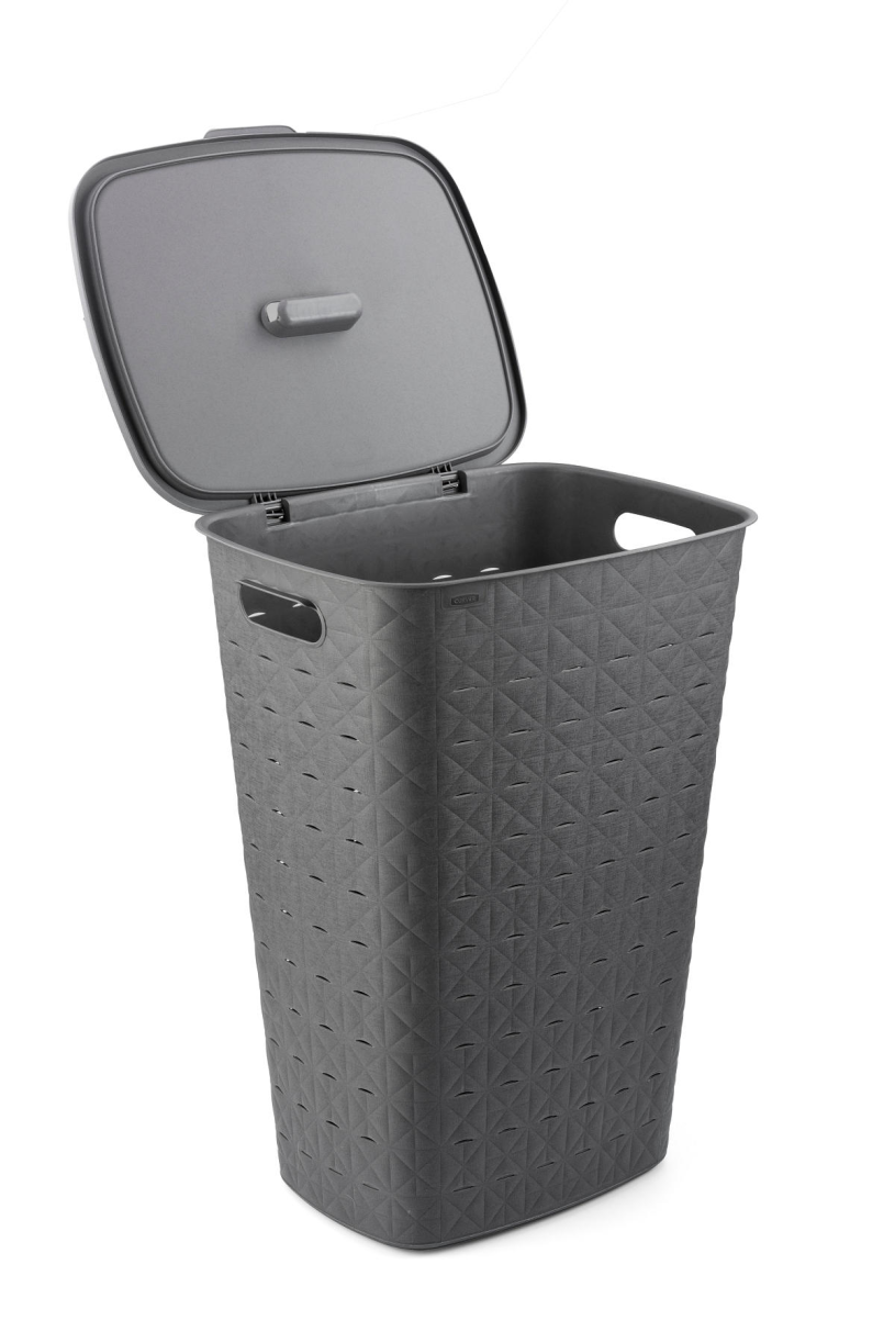 Curver Softex wasbox 56L - antraciet