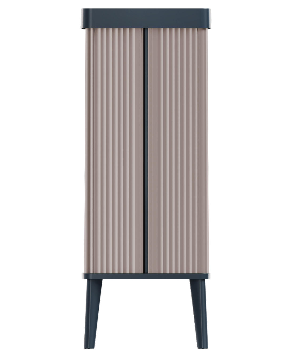 Curver Verto High afvalbak 54L - Pearl Rose