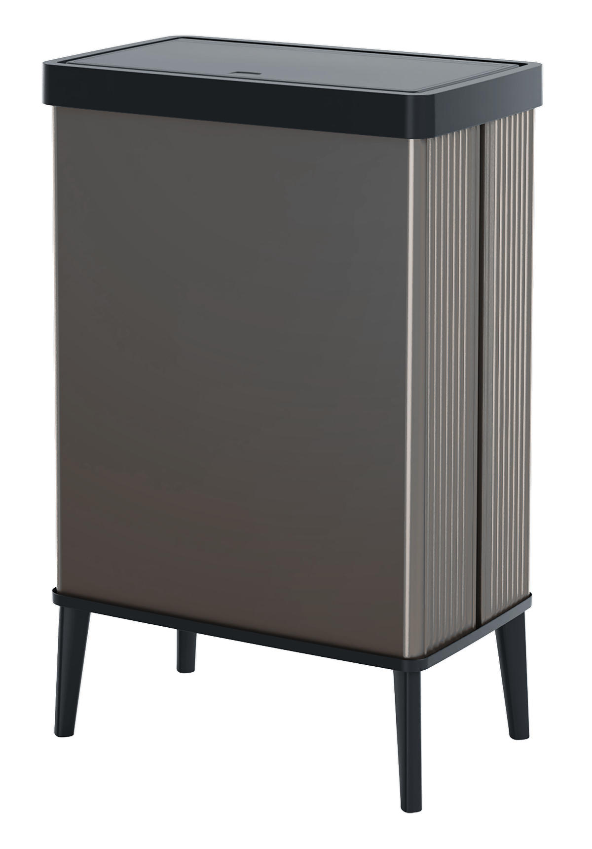 Curver Verto High afvalbak 54L - Pearl Grey