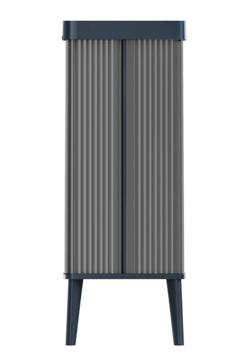 Curver Verto High afvalbak 54L - Pearl Grey