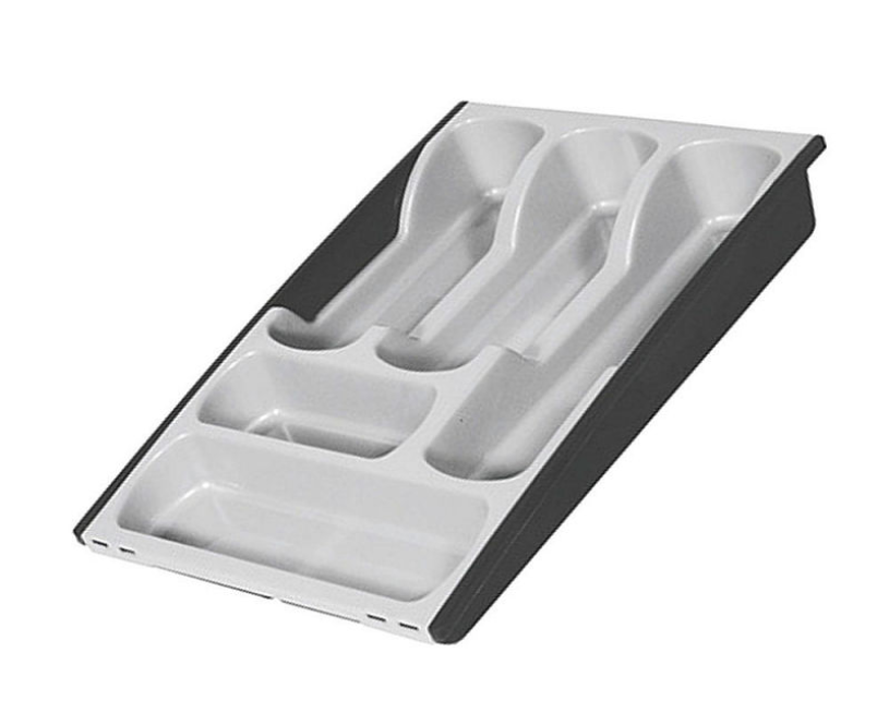 Curver bestekbak verstelbaar licht grijs / antraciet