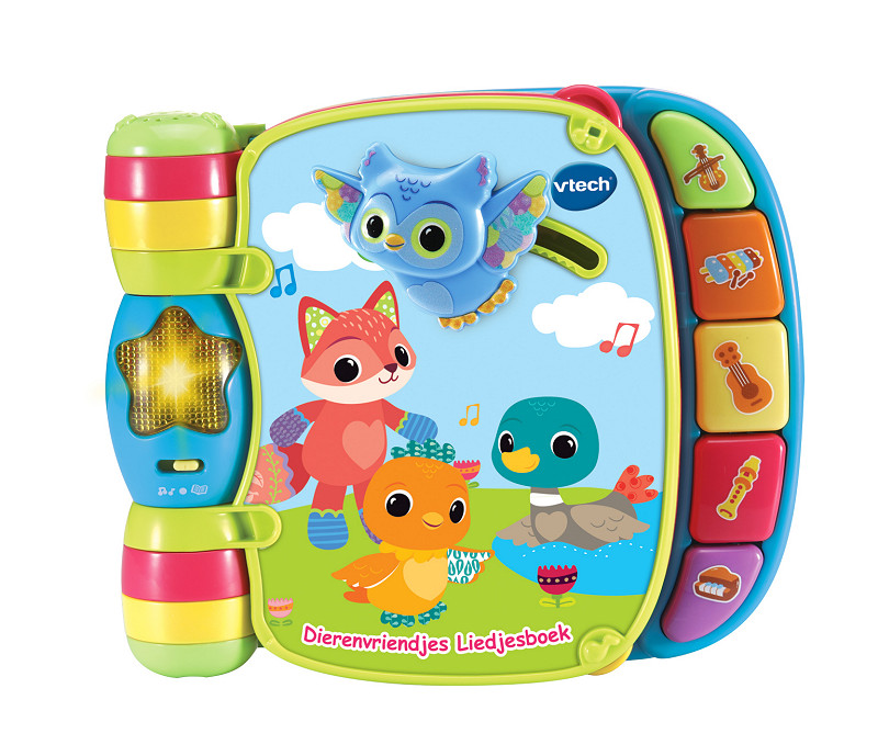 Vtech Dierenvriendjes Liedjesboek blauw
