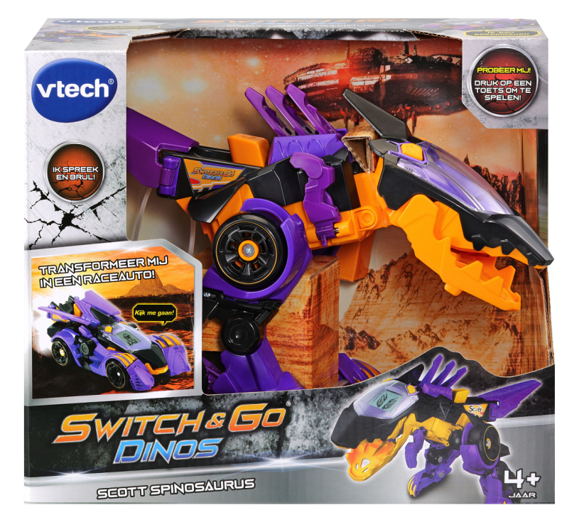 Vtech Switch & Go Dinos - Scott Spinosaurus