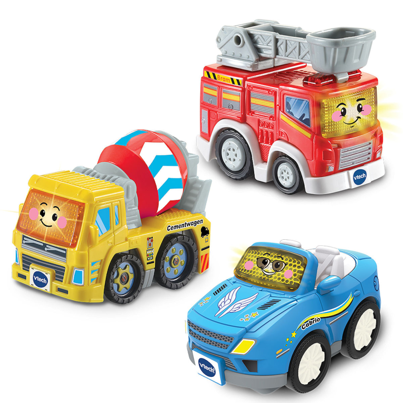 Vtech Toet Toet Auto Trio Pack Collin-Sepp-Bram