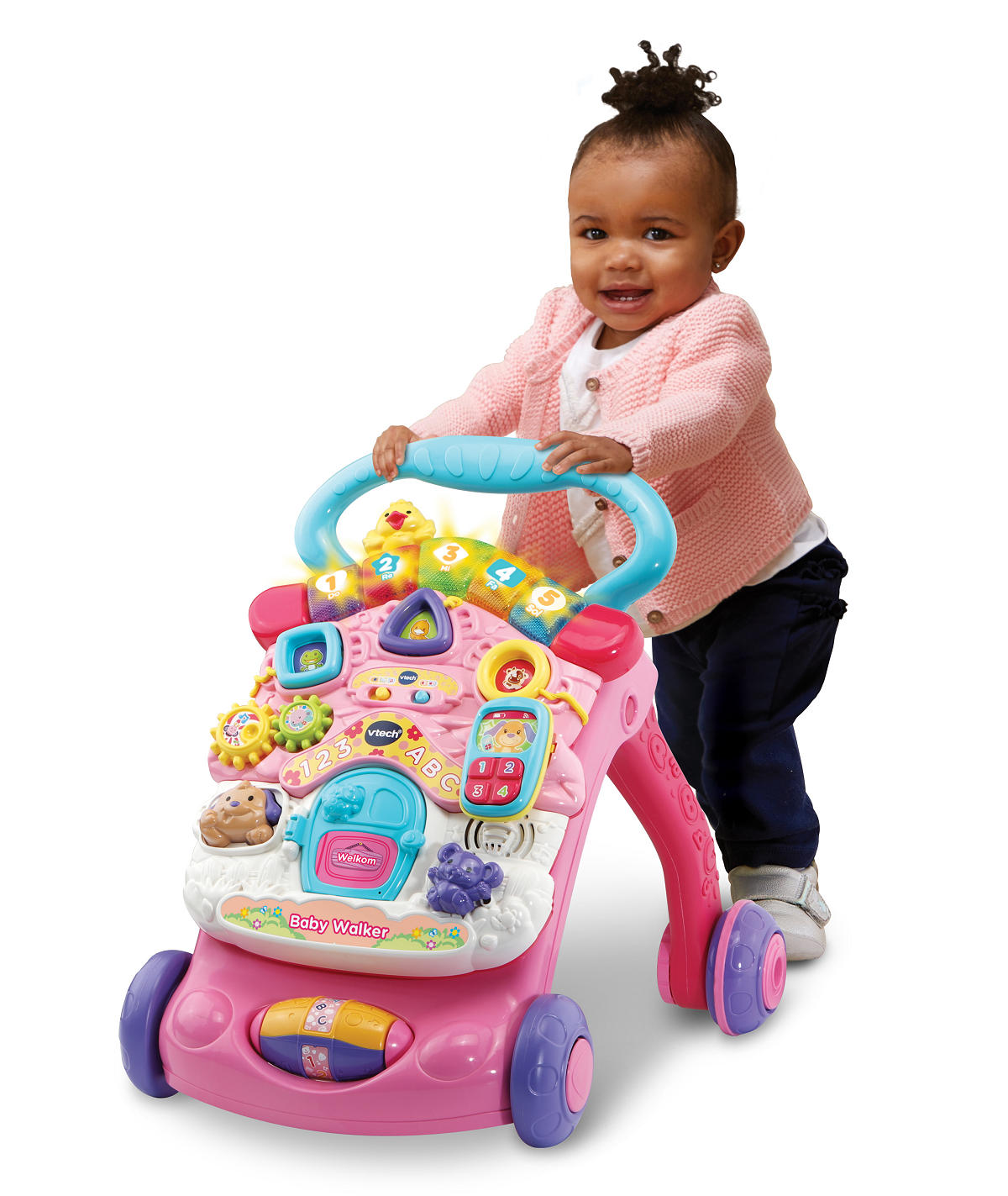 Vtech Baby walker roze