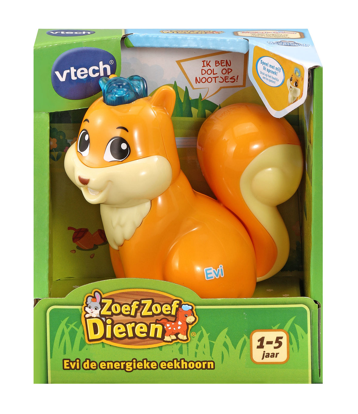 Vtech Zoef Zoef Dieren Evi de energieke Eekhoorn