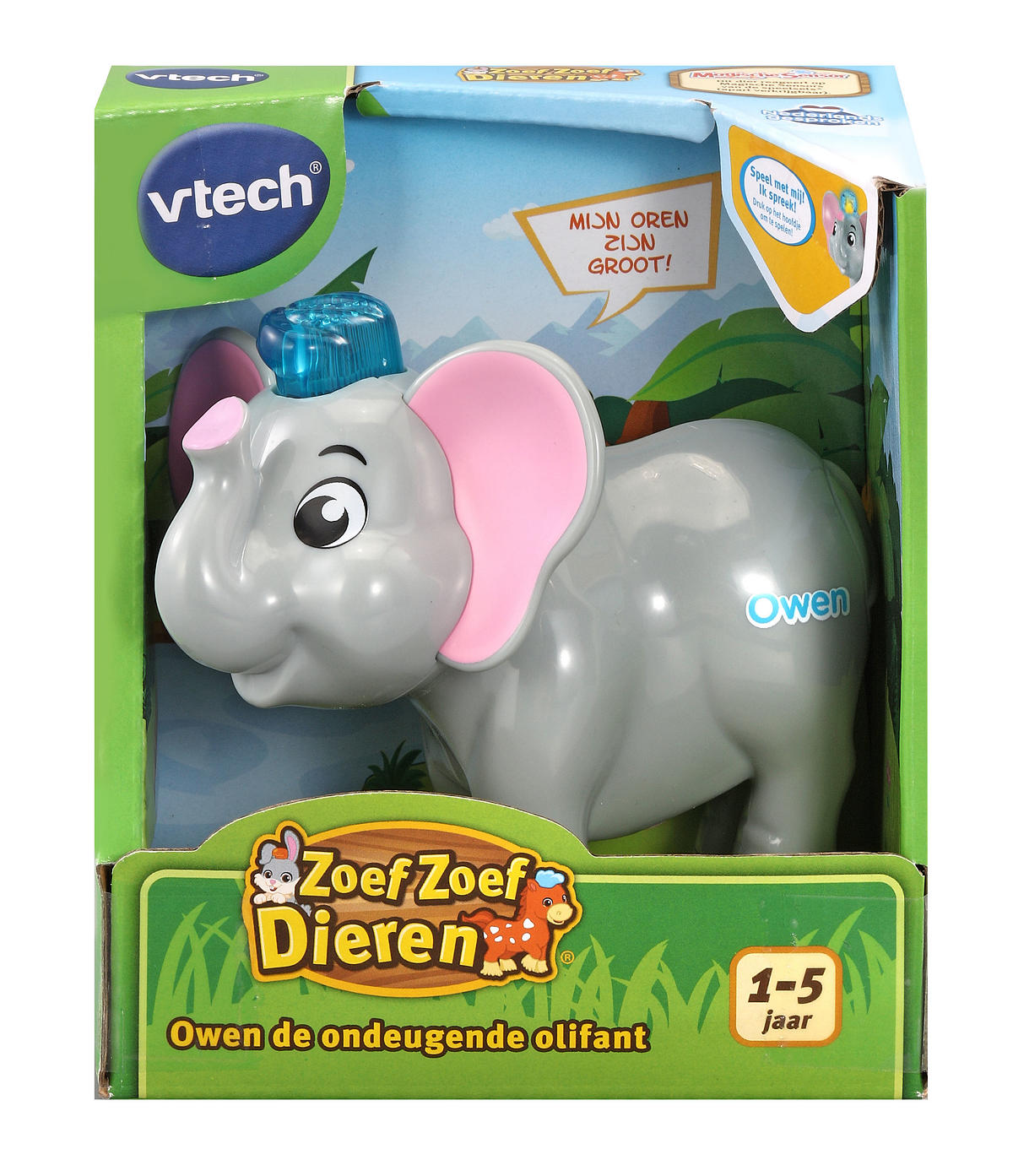 Vtech Zoef Zoef Dieren Owen de ondeugende Olifant