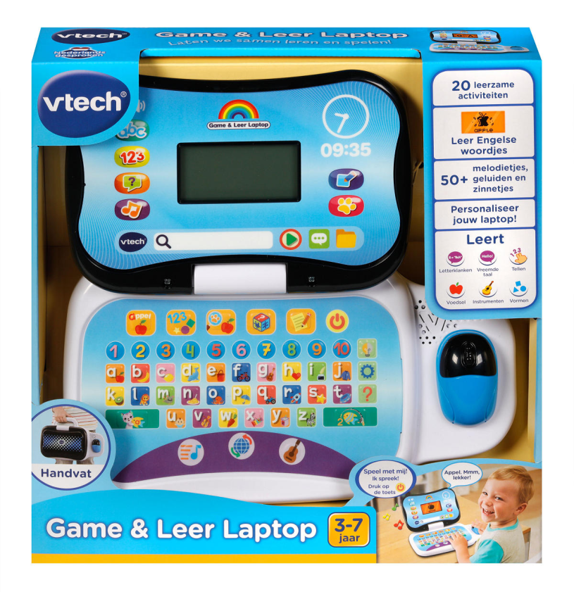 Vtech Game en Leer Laptop