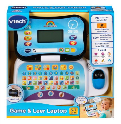 Vtech Game en Leer Laptop
