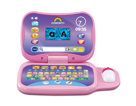 Vtech Game en Leer Laptop - Roze