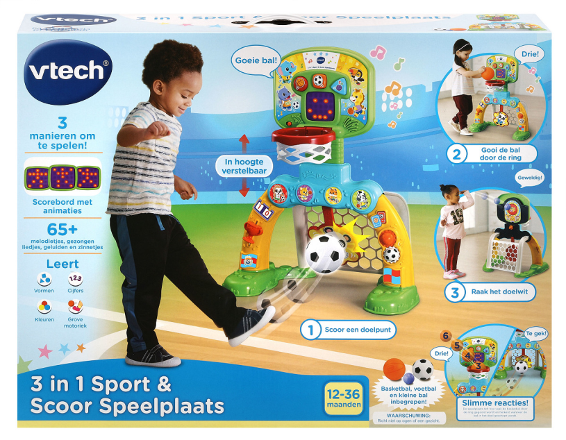 Vtech 3 in 1 Sport en Scoor Speelplaats