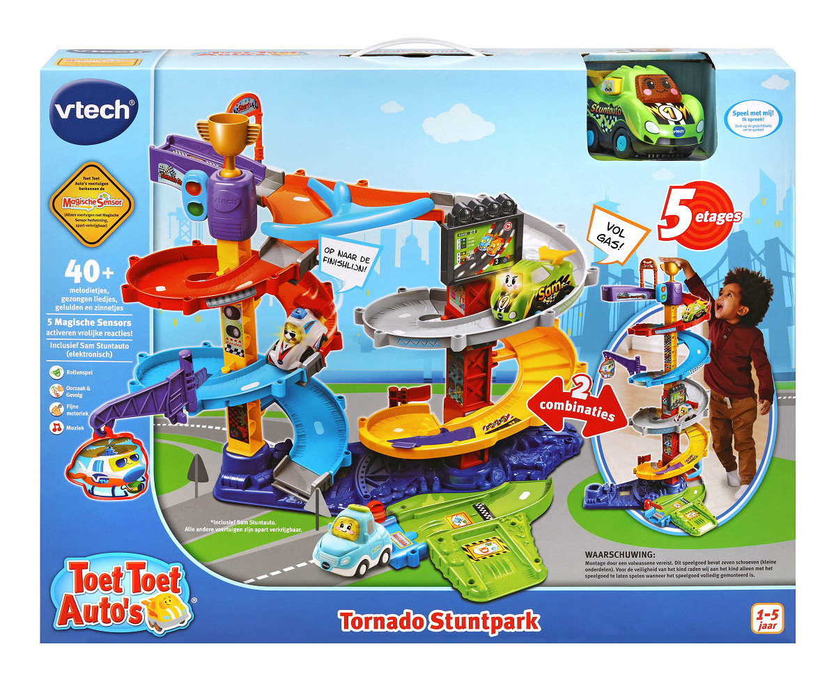 Vtech Toet Toet Auto's Tornado Stuntpark