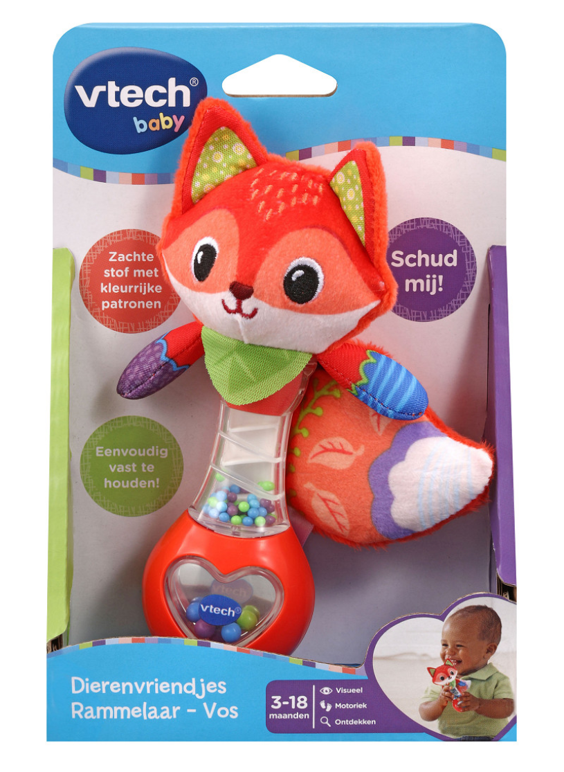 Vtech Dierenvriendjes Rammelaar - Vos