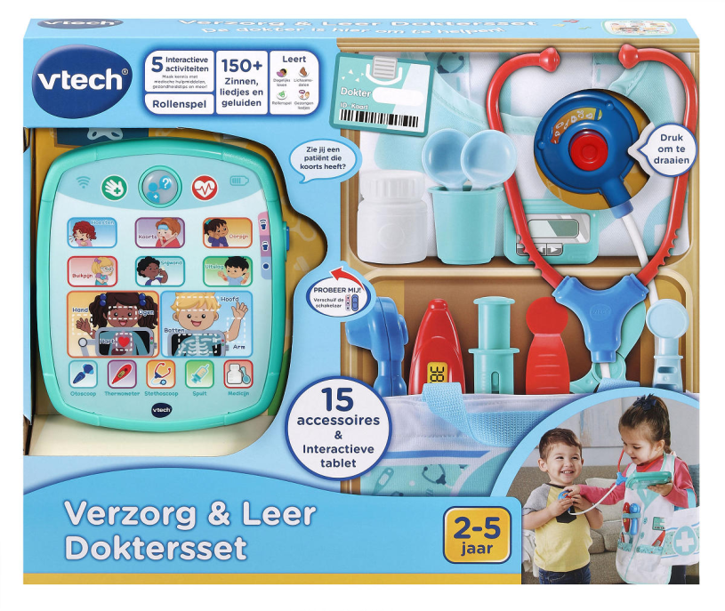 Vtech Verzorg en Leer Dokterset