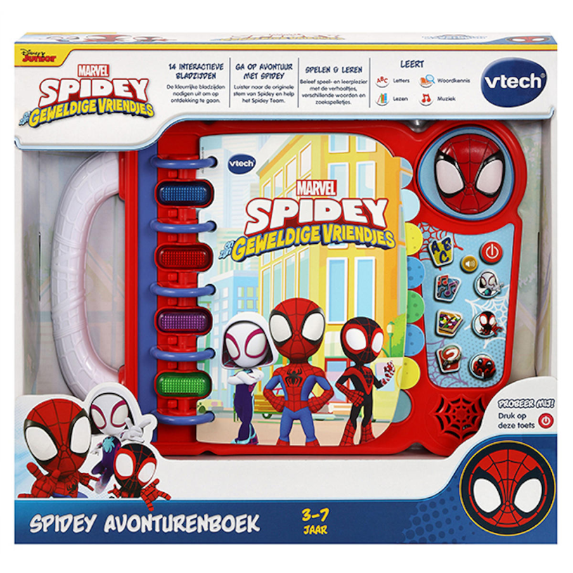 Vtech Spidey Avonturenboek