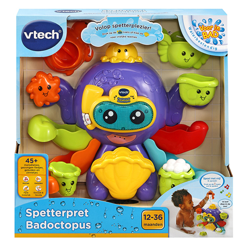 Vtech Spetterpret badoctopus