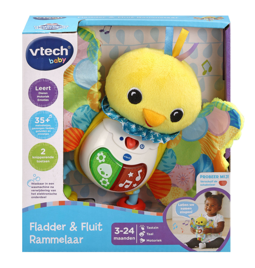 Vtech Baby Fladder & Fluit Rammelaar