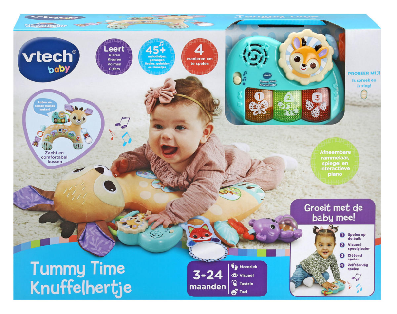 Vtech Tummy Time Knuffelhertje