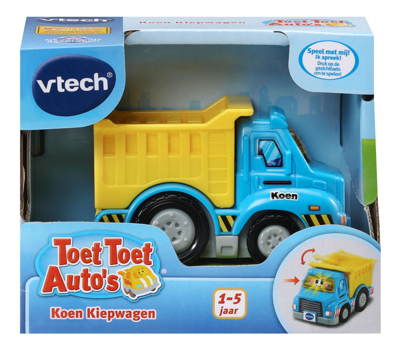 Vtech Toet Toet Auto Pro Series - Koen Kiepwagen