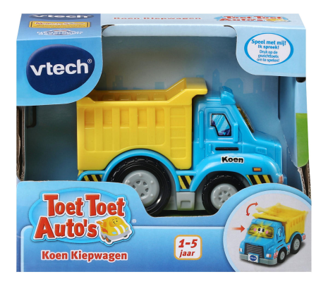 Vtech Toet Toet Auto Pro Series - Koen Kiepwagen
