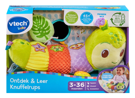 Vtech Ontdek & Leer Knuffelrups