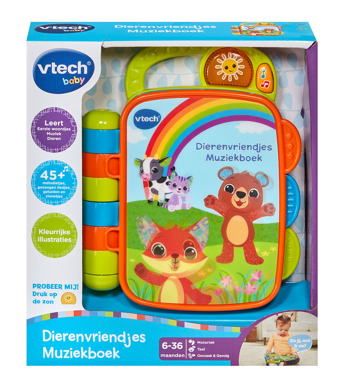 Vtech Dierenvriendjes Muziekboek