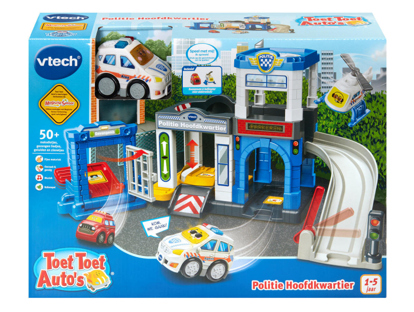 Vtech Toet Toet Auto's Politie Hoofdkwartier