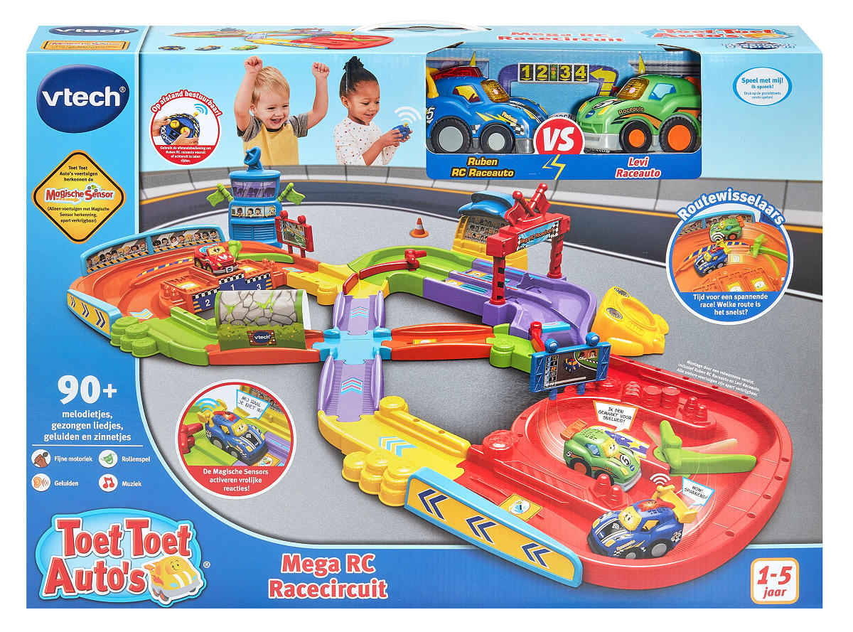 Vtech Toet Toet Auto's Mega RC Racecircuit