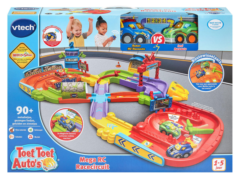 Vtech Toet Toet Auto's Mega RC Racecircuit
