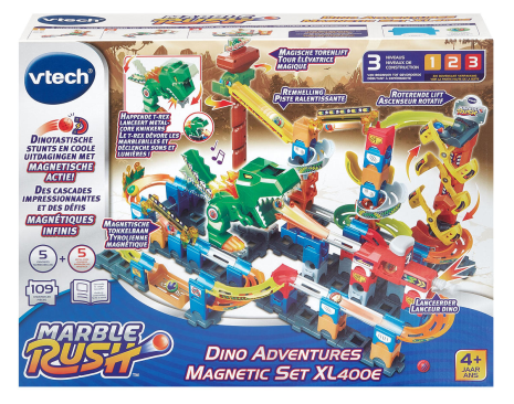 Vtech Marble Rush - Dino Adventures Magnetic Set XL400E
