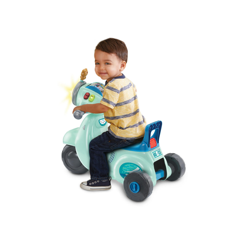 Vtech 2 in 1 Loopscooter - blauw