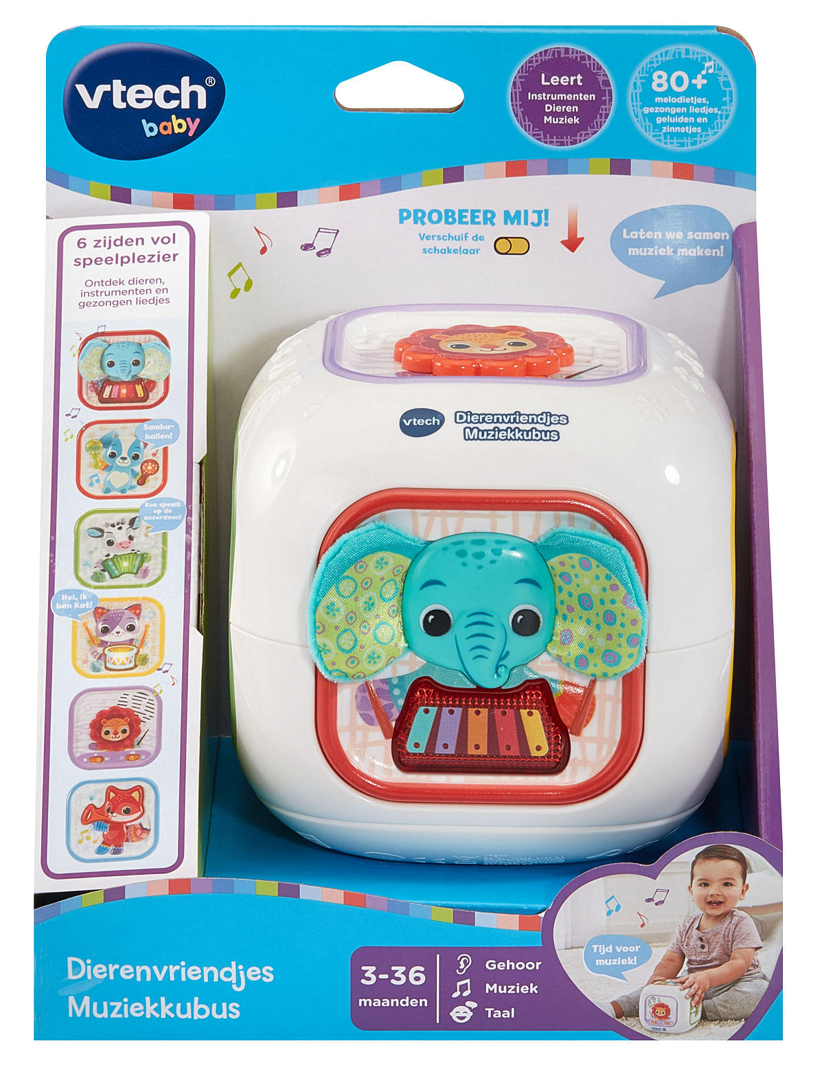 Vtech Dierenvriendjes Muziekkubus