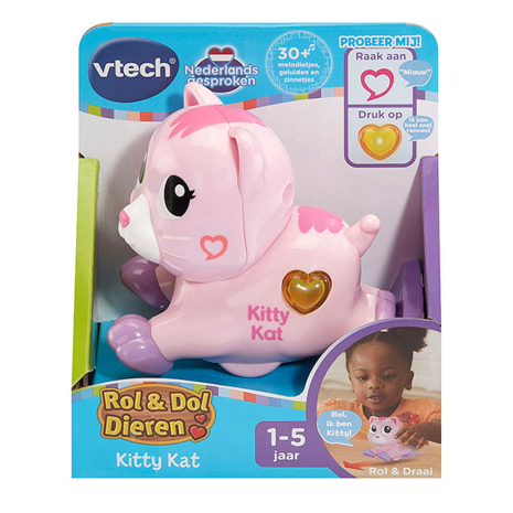 Vtech Rol en Dol Dieren - Kitty Kat