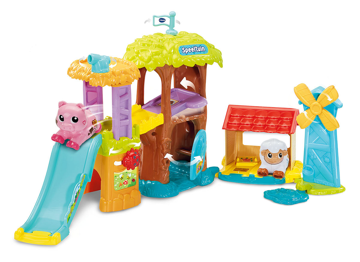 Vtech Rol en Dol Dieren - Speeltuin met Kaat Koe