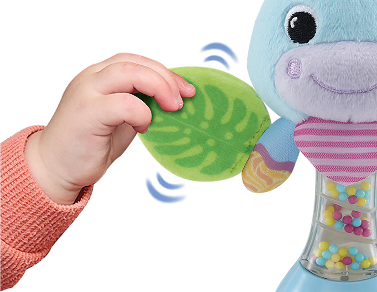Vtech Dierenvriendjes Rammelaar - Nijlpaard Blauw