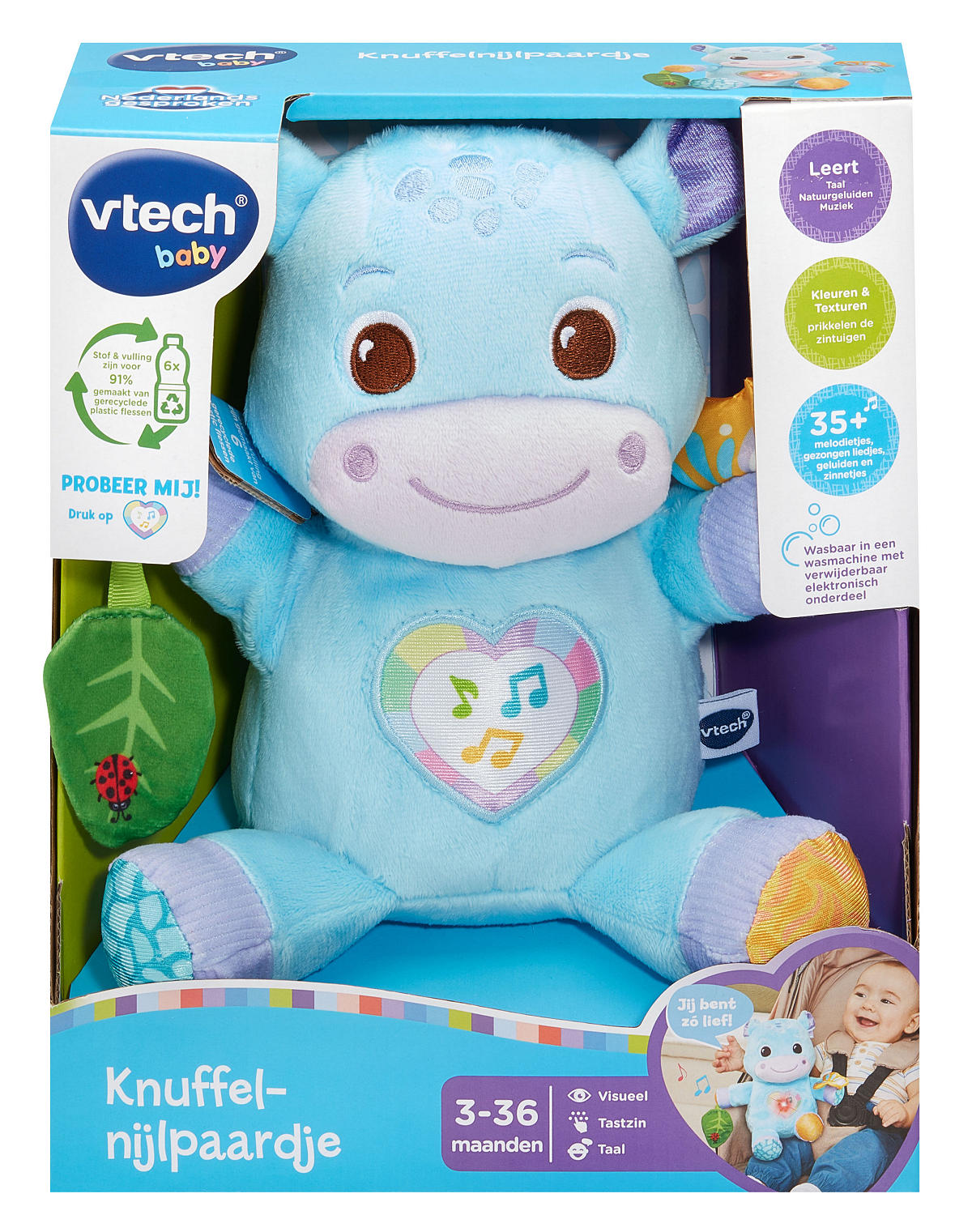 Vtech Knuffelnijlpaardje