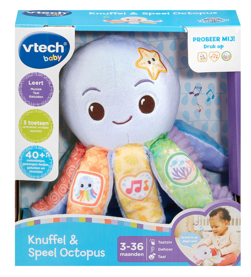Vtech Knuffel & Speel Octopus