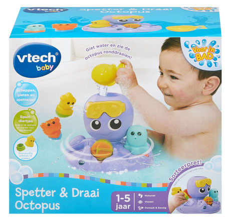 Vtech Spetter & Draai Octopus