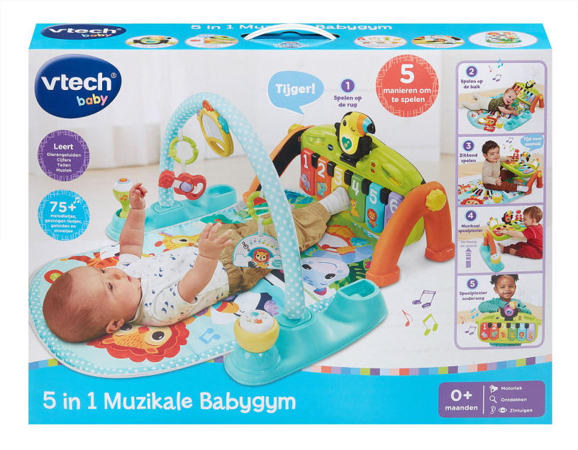 Vtech 5 in 1 Muzikale Babygym