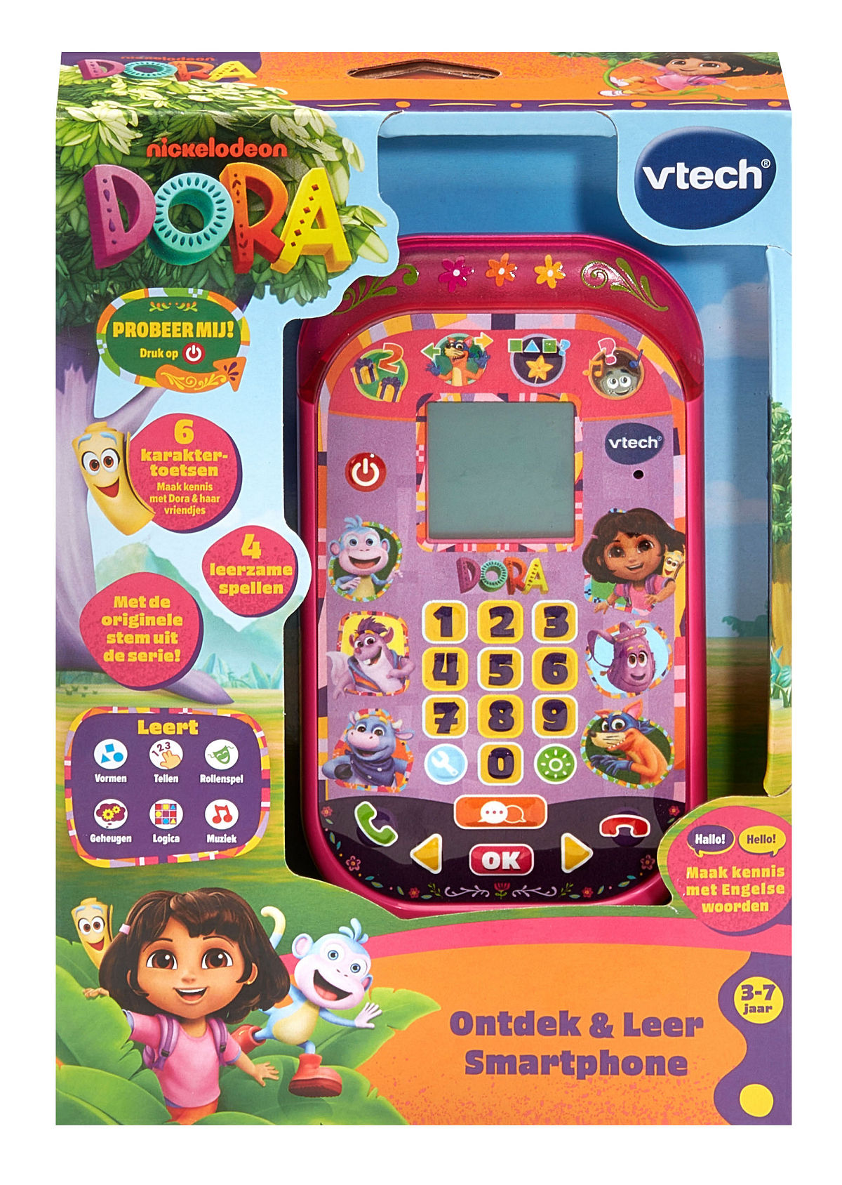 Vtech Dora the Explorer - Ontdek & Leer Smartphone