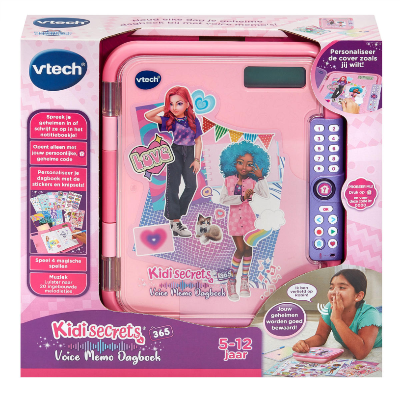 KidiSecrets 365 Voice Memo Dagboek