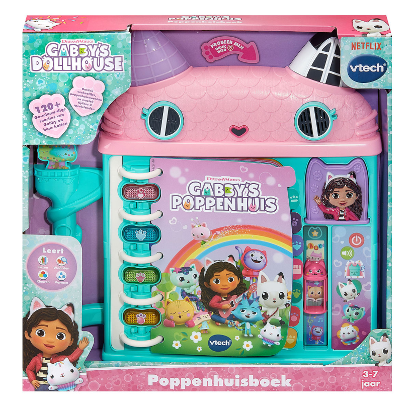 Vtech Gabby's Dollhouse Poppenhuisboek