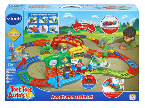 Vtech Toet Toet Avonturen Treinset (incl. Lucas Locomotief)