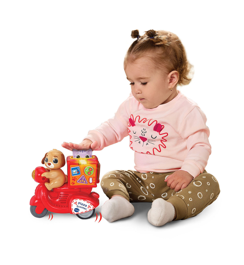 Vtech Press & Go Pizza Scooter