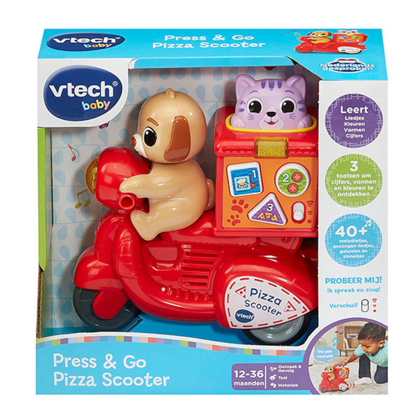Vtech Press & Go Pizza Scooter